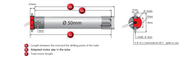 SIMU dimensions