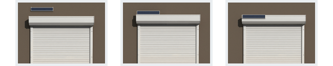 Solar 3 panel options